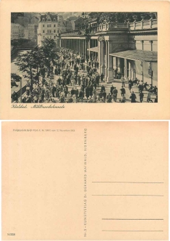 Karlsbad Mühlbrunnkolonnade * 1943