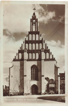 Kamenz Sachsen Wendische Kirche o 1931