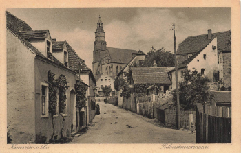 Kamenz Sachsen Pulsnitzerstrasse * um 1920