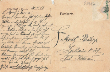 Kamenz Sachsen o 1912