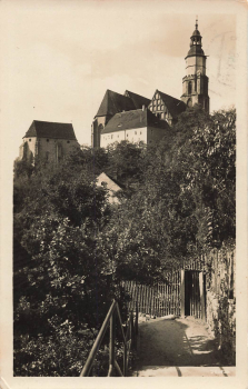 Kamenz Sachsen Hauptkirche o 1958