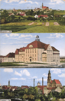 Kamenz Sachsen Mehrbildkarte o 1914