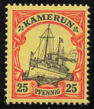 Kamerun Deutsche Post Michel 11 * ungebraucht Kaiseryacht