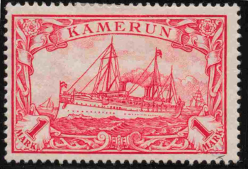 Kamerun Deutsche Post Michel 16 * ungebraucht Kaiseryacht