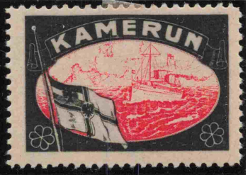 Kamerun Deutsche Post Vignette ungebraucht