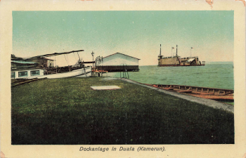 Duala dock system Cameroon * around 1910