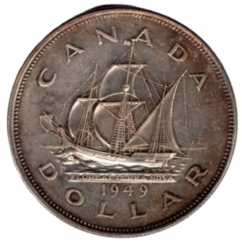 Kanada 1 Dollar 1949 George VI