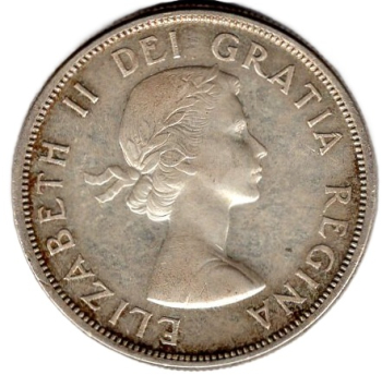 Kanada Dollar 1958 100 Jahre British Columbia