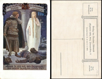 Kernstock-Karte Nr. 80 Künstlerkarte sig. Karl Alexander Wilke *ca.1920