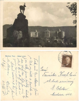 Karlovy Vary Karlsbad o 22.8.1948