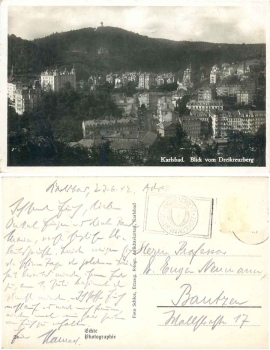 Karlsbad vom Dreikreuzberg, o 23.6.1942