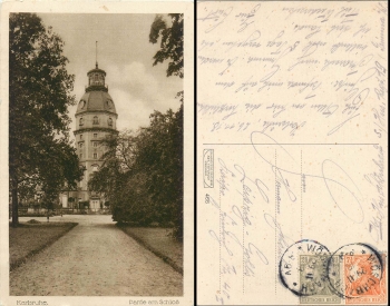 Karlsruhe Partie am Schloss o 29.11.1918