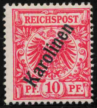inen Deutsche Post Michel 3 II * ungebraucht Krone Adler
