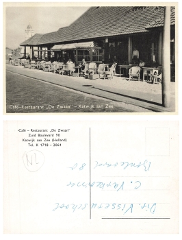 Katwijk aan Zee Cafe NIEDERLANDE *ca.1950