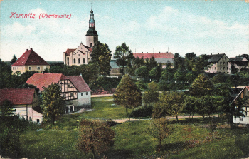 02748 Kemnitz Oberlausitz Stadt Bernstadt a. d. Eigen * um1920