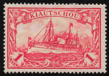 Kiautschou Deutsche Post in China Michel 14 * ungebraucht Kaiseryacht