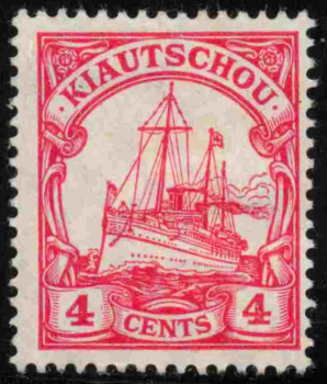 Kiautschou Deutsche Post in China Michel 30 * ungebraucht Kaiseryacht