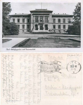 24000 Kiel Universität o 28.8.43