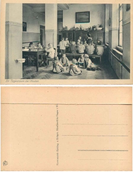 Kinderheim Tagesraum der Knaben *ca. 1930