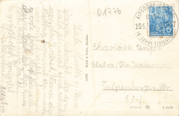 01773 Kipsdorf Erzgebirge mit Baerenfels und Schellerhau o 1957