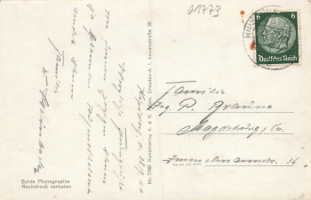 01773 Kipsdorf Erzgebirge mit Bärenfels o 1941