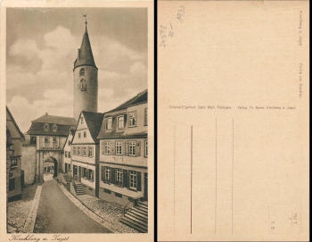 Kirchberg Jagst Stadttor *ca. 1930