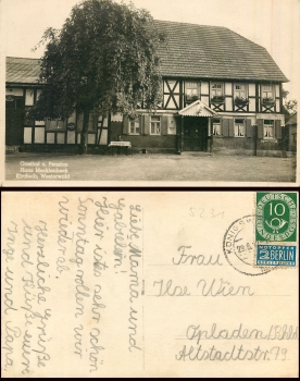 Kircheib Westerwald Gasthof Mecklenbeck o 29.8.1952