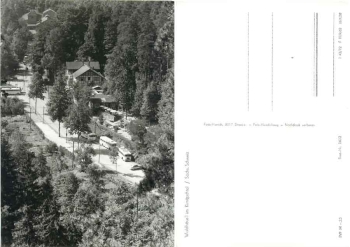 01814 Bad Schandau Kirnitzschtal Waldhäusl *1972 Hanich1632