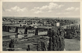 Kitzingen a. Main Brücke o 19.07.1938