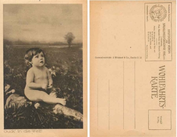 Kleinkind Deutscher Verein für Säuglingsfürsorge 1916