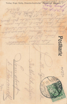 01990 Kleinkmehlen Gasthof Fr. Schneider o 1909