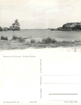 16831 Kleinzerlang Rheinsberg der kleine Pälitz-See  *1960 Hanich0589