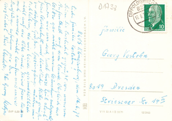 01776 Klingenberg Osterzgebirge Mehrbildkarte o 1971