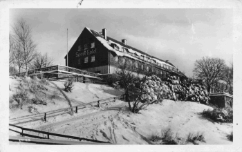 Klingenthal Sachsen Sporthotel Waldgut * um 1950