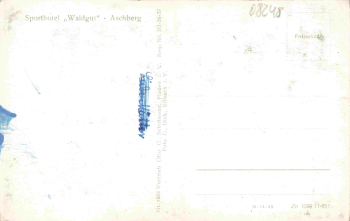 Klingenthal Sachsen Sporthotel Waldgut * um 1950