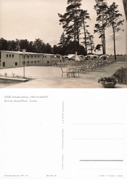 17192 Klink Mueritz Urlaubersiedlung Terrasse *1962 Hanisch0060
