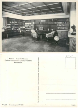 18565 Hiddensee Monastery Gerhart Hauptmann Memorial Workroom *ca. 1958