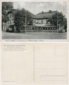 Kloster Lehnin Kloster-Cafe * ca. 1930