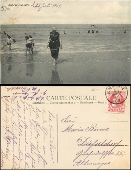 Swimwear Knocke-sur-Mer o 23.7.1909