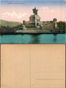 Koblenz Deutsches Eck *ca. 1920