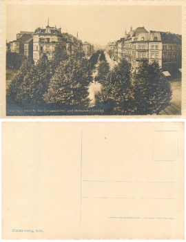 Köln Barbarossenplatz und Hohenstaufenring *ca. 1930