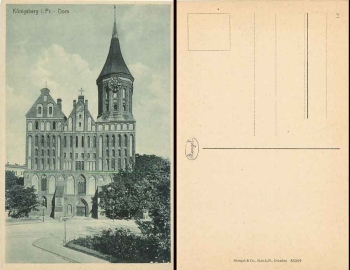 Königsberg Dom Ostpreussen *ca. 1920