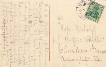 01936 Königsbrück TruppenübungsplatzAltes Lager o 1912