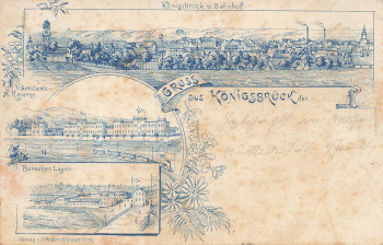 01936 Königsbrück Artillerie Kaserne o 1896