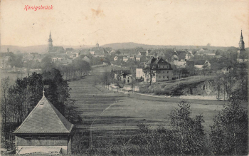 01936 Königsbrück Feldpoststempel Reservelazarett o 1915