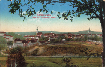 01936 Königsbrück Übungsplatzstempel a o 1916