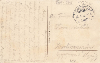 01936 Königsbrück Auenstrasse o 1915