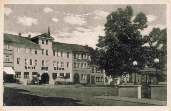 Königsee Thüringen Hotel zum Löwen * um 1940
