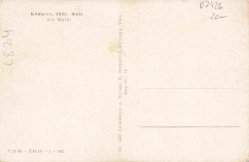 Königsee Thüringen Hotel zum Löwen * um 1940
