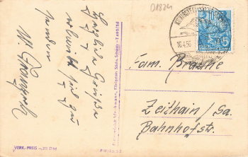 01824 Koenigstein Holiday Home Pumping Station Halle Saxon Switzerland o 1956